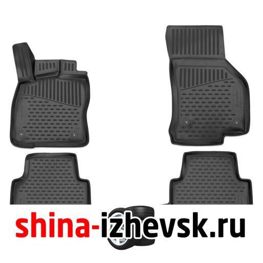Коврик Autofamily коврики 3D в салон для SKODA Superb, 2015- , 4 шт. ) в Ижевске